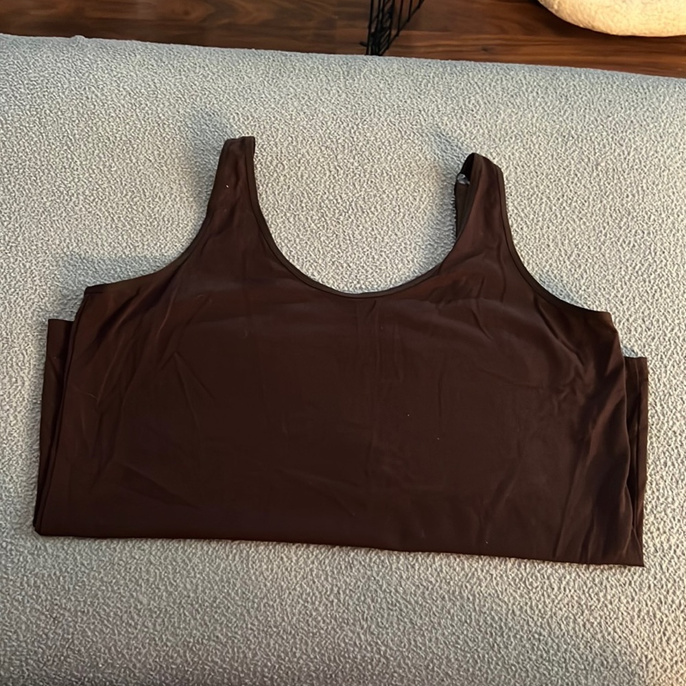 Coldwater creek brown cami L